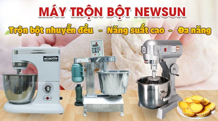 Top 5 máy trộn bột mì được ưa chuộng nhất tháng 01/2022 tại NEWSUN