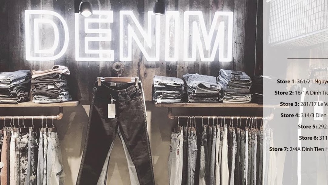 shop quần Jean nam đẹp nhất ở TP.HCM
