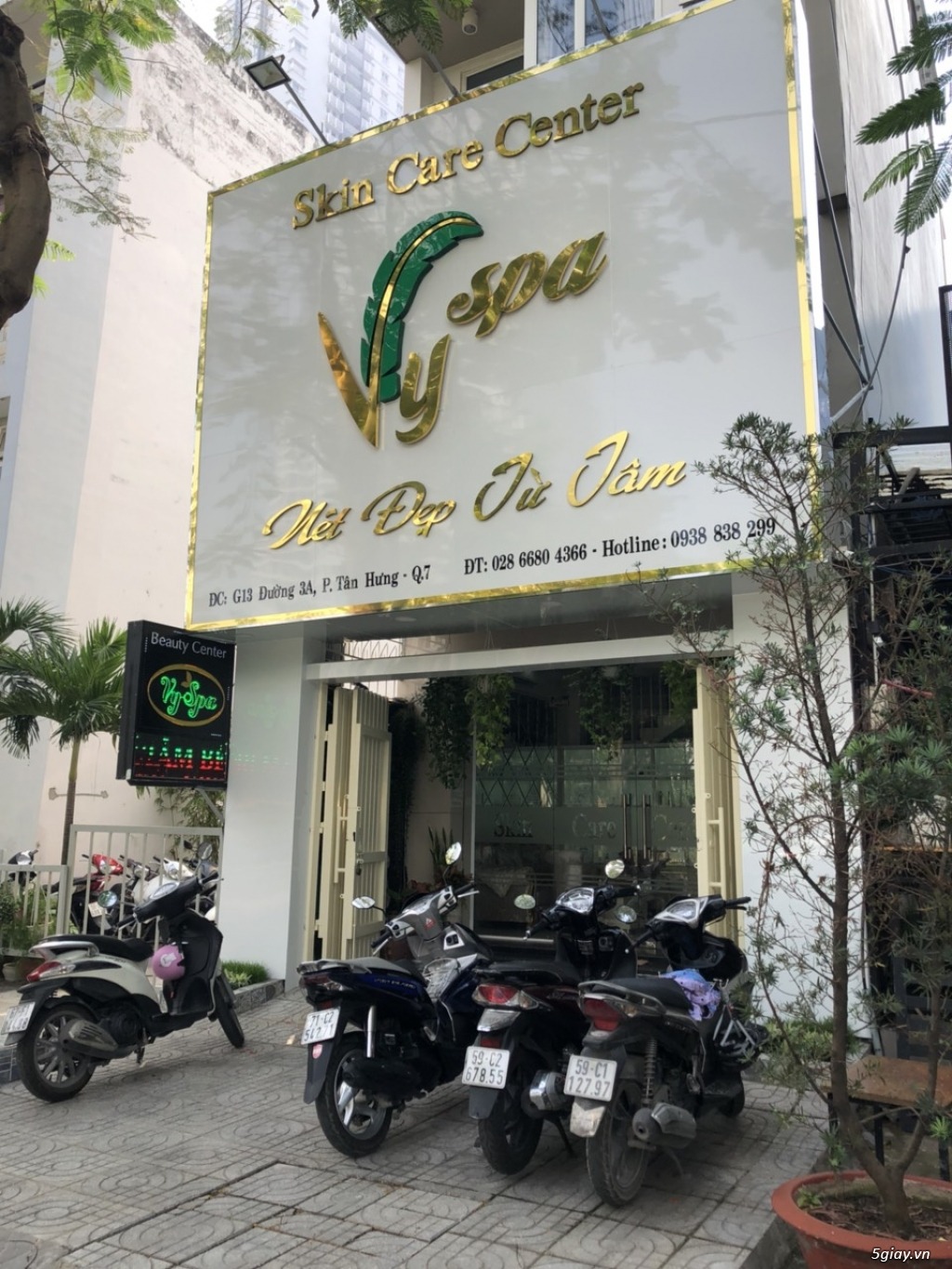 Spa uy tín chất lượng tại quận 7 Tphcm