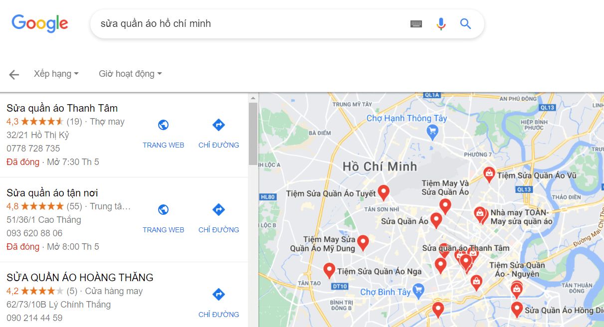 Top địa chỉ sửa quần áo đẹp gần nhà tại TPHCM & Hà Nội