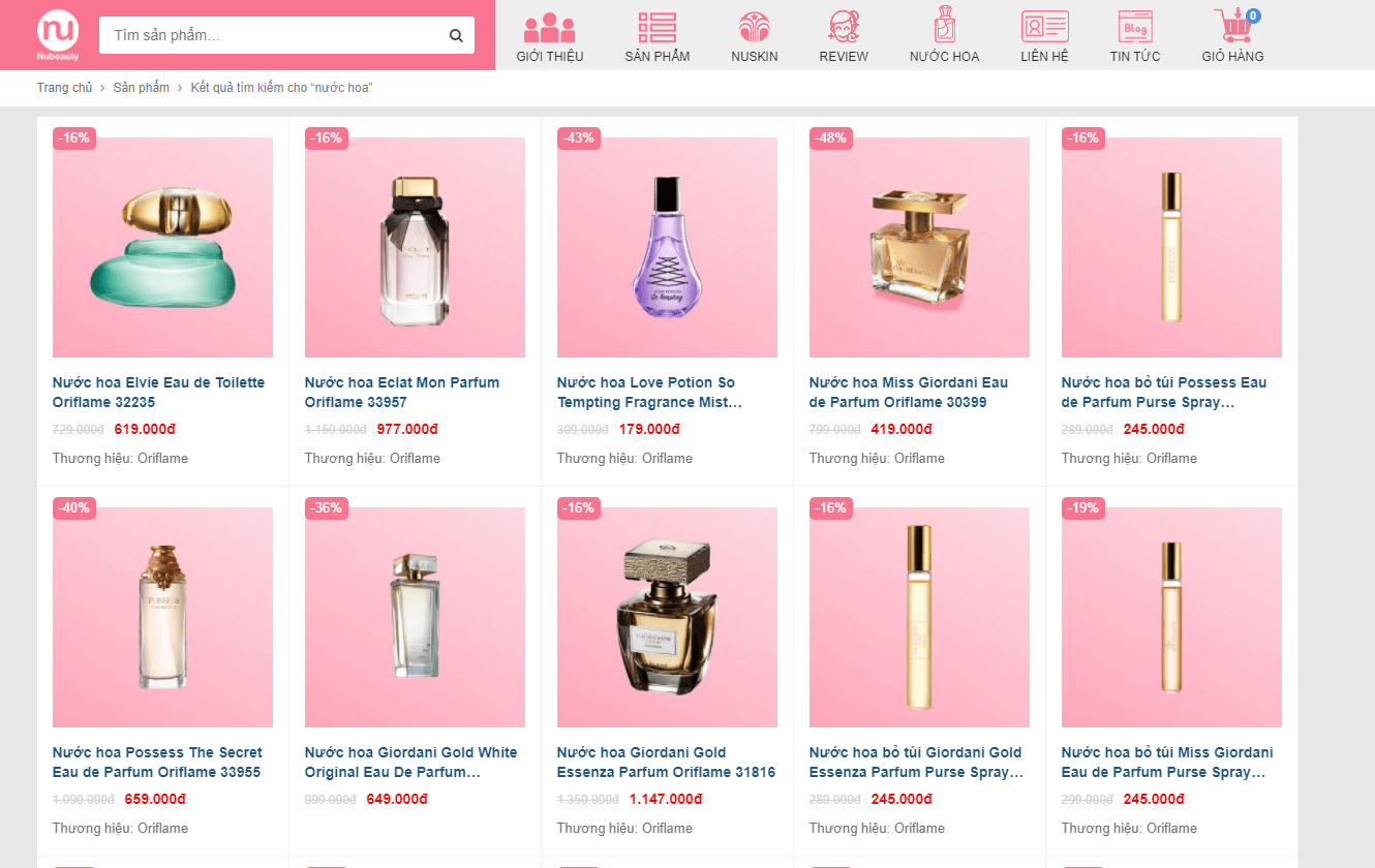 Top 5 nơi mua oriflame chính hãng, giá tốt nhất hiện nay