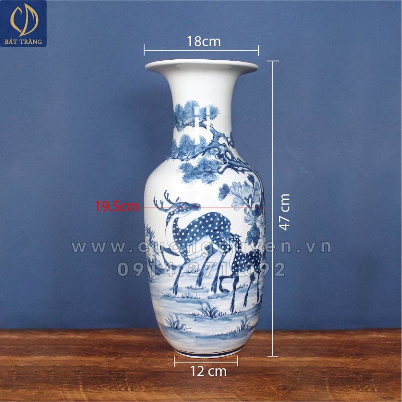 Mua lộc bình men lam ở đâu chất lượng, giá tốt