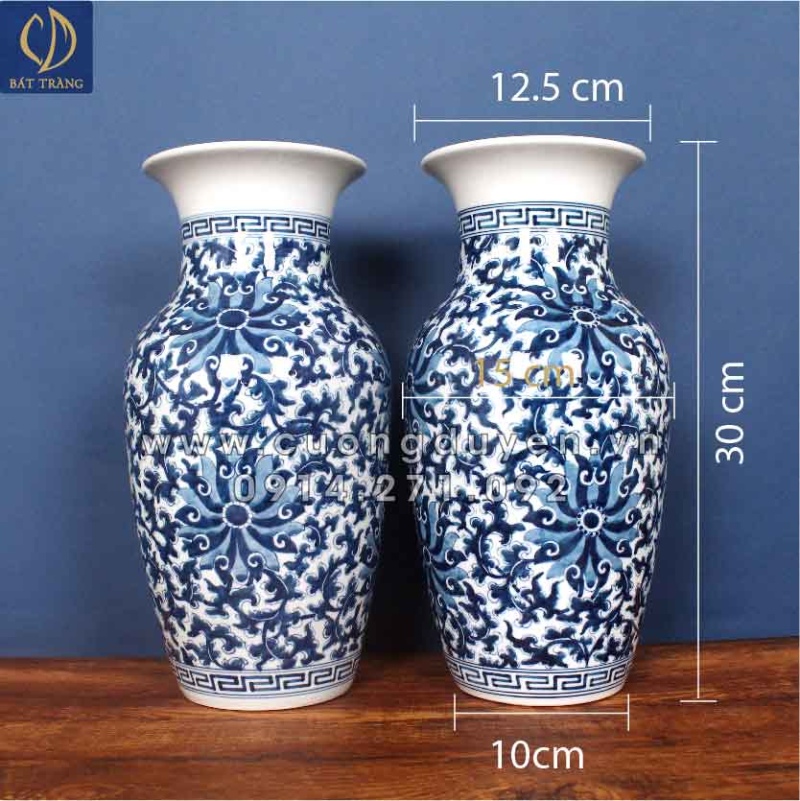 Mua lộc bình men lam ở đâu chất lượng, giá tốt