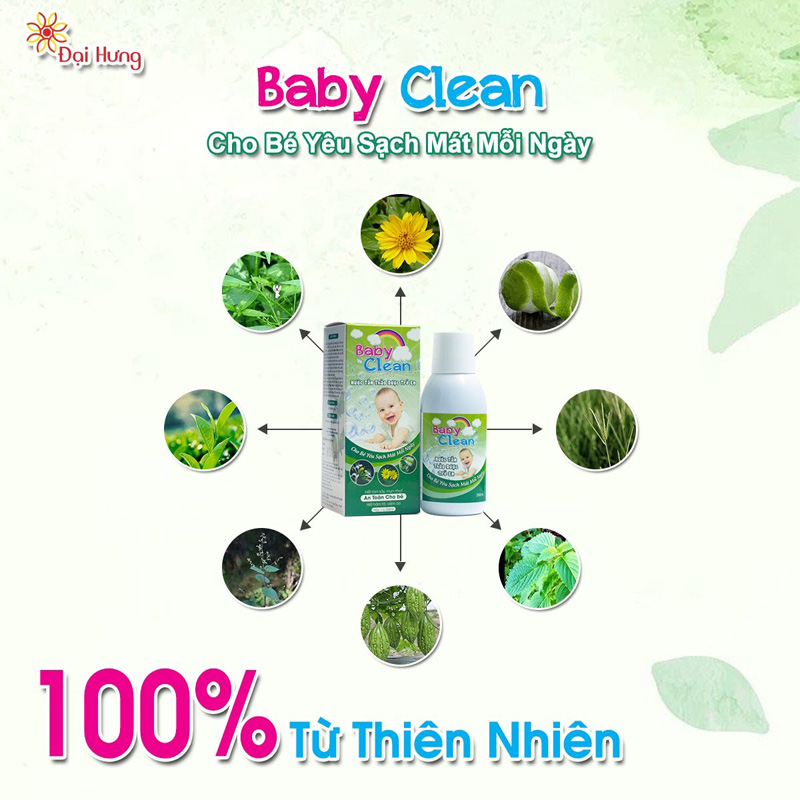 [REVIEW] Nước tắm gội thảo dược BABY CLEAN 250ml có tốt không? Mua ở đâu?