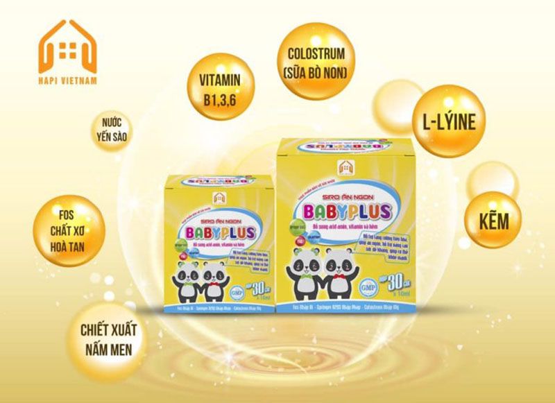Siro baby plus có tốt không? Đánh giá tác dụng chính các của siro baby plus