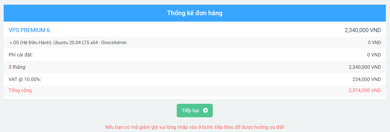 Đánh giá tính năng VPS giá rẻ của Vietnix