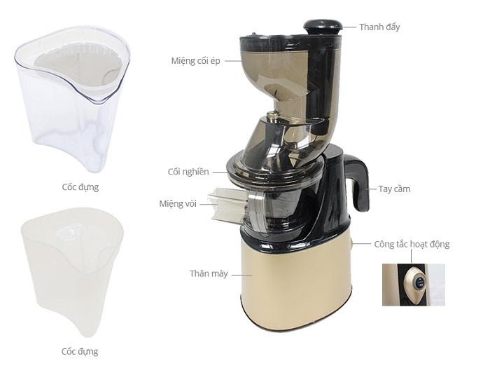 Máy ép chậm loại nào tốt và được ưa chuộng nhất hiện nay?