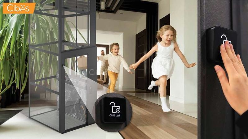 Thang máy mini Cibes - Giải pháp hoàn hảo cho gia đình có diện tích hạn chế