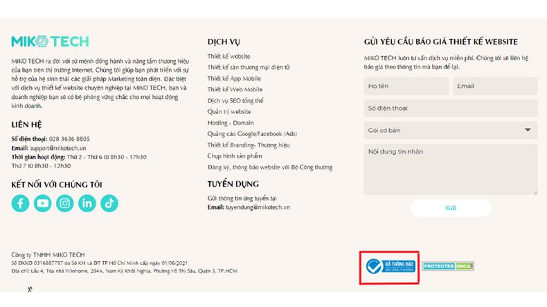 Review cty Thiết kế website Miko Tech tại HCM có uy tín không?