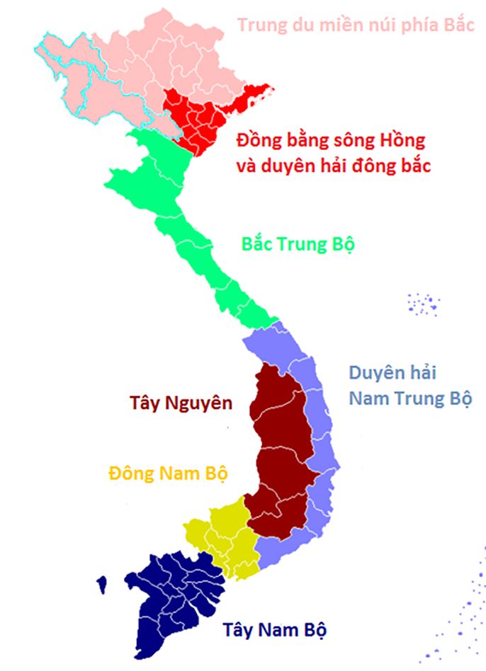 Giải đáp thắc mắc: 7 vùng kinh tế trọng điểm lớp 12 gồm những gì?