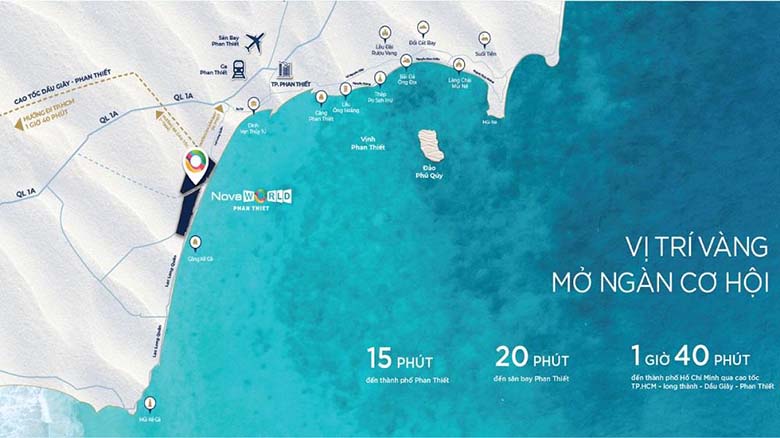 Bảng giá bán Nova Phan Thiết quý 2/2022