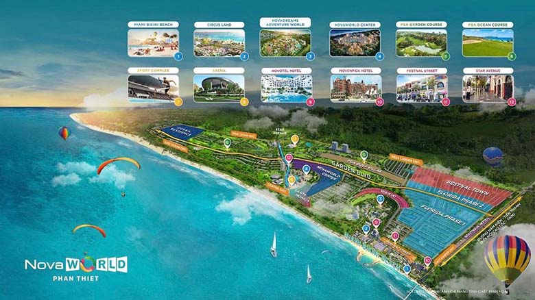 Bảng giá bán Nova Phan Thiết quý 2/2022