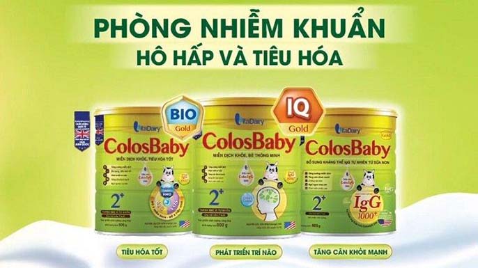 Sữa Colosbaby có tốt không? Phân loại các dòng Colosbaby