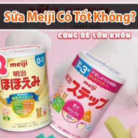 Sữa Meiji có tốt không? Gồm những loại nào? Giá bao nhiêu?