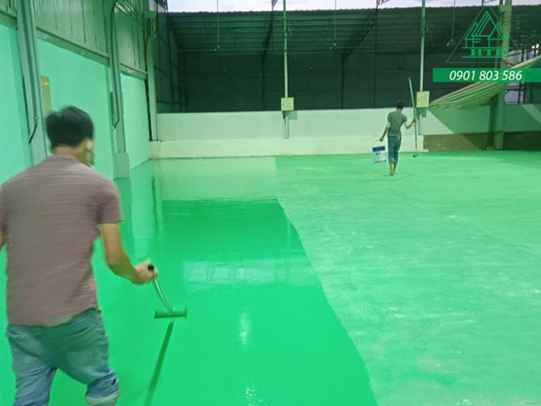 Gợi ý địa chỉ thi công sơn sân cầu lông trọn gói chất lượng, giá rẻ