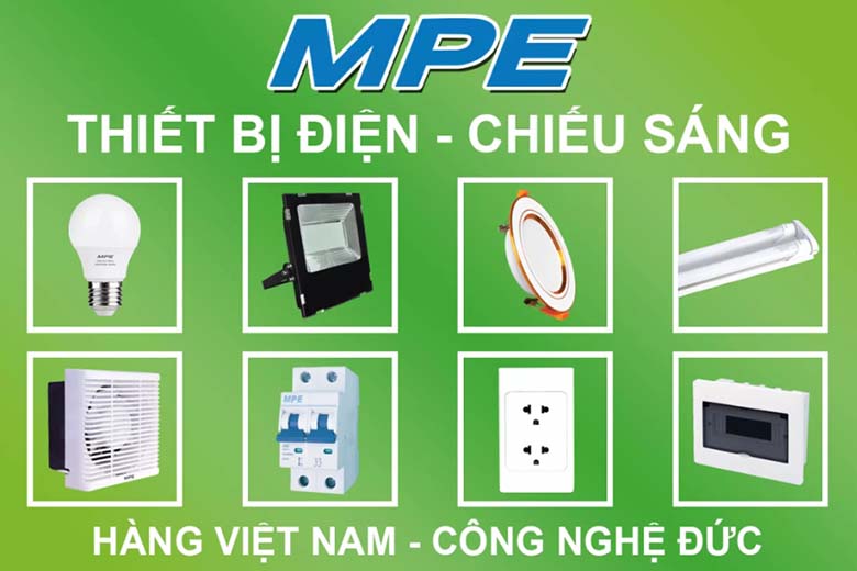 Đại lý đèn led MPE TPHCM - Phanphoithietbimpe.com uy tín, chất lượng