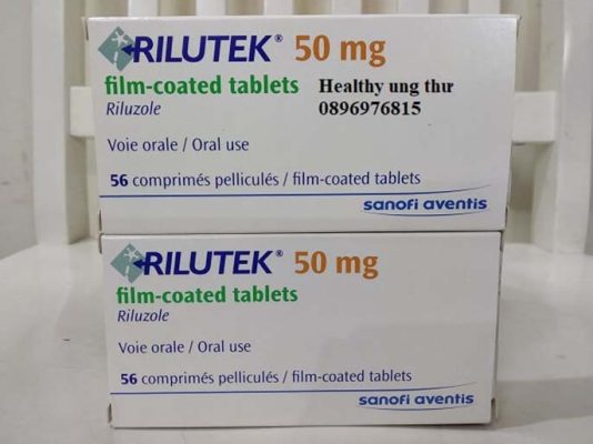 Thuốc Rilutek 50mg điều trị bệnh xơ cứng cột bên teo cơ