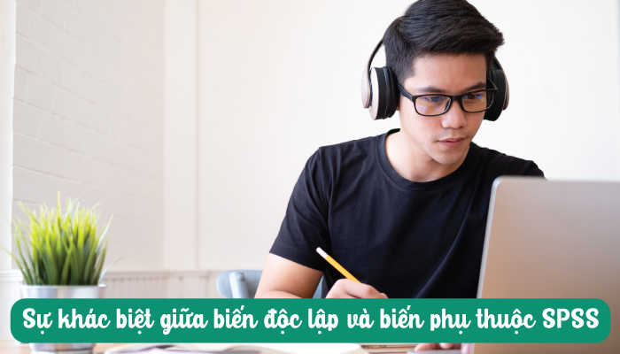 biến độc lập và biến phụ thuộc spss