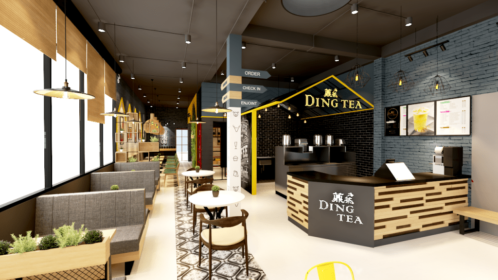 Giới thiệu về hệ thống cửa hàng Dingtea