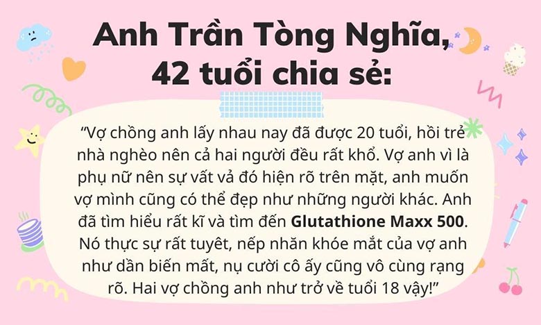 Viên uống chống lão hóa Glutathione Maxx 500 có như những gì quảng cáo?