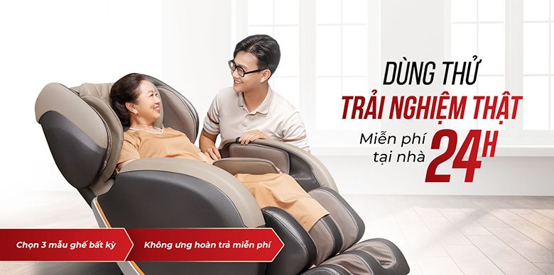 Địa chỉ bán ghế massage chính hãng uy tín tại Hồ Chí Minh