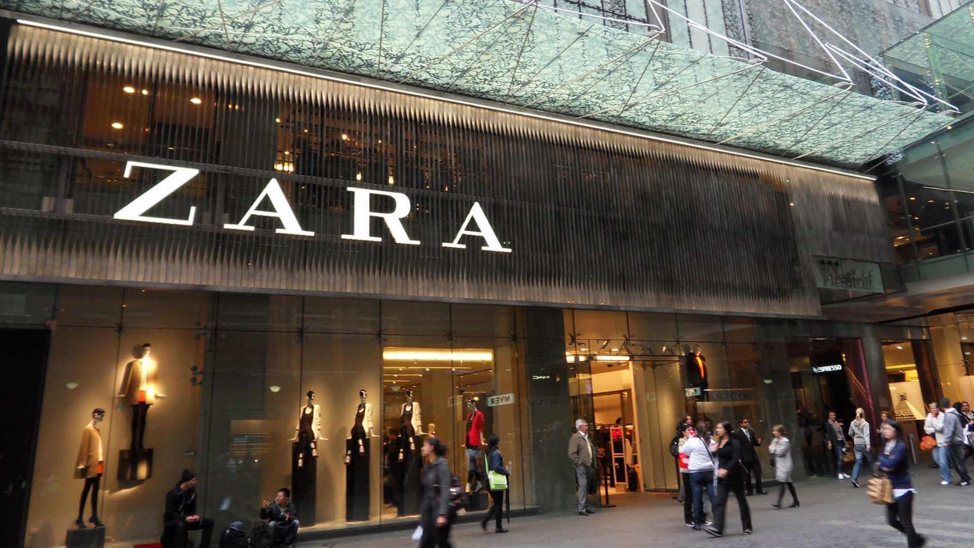 Hệ thống cửa hàng Zara tại Việt Nam