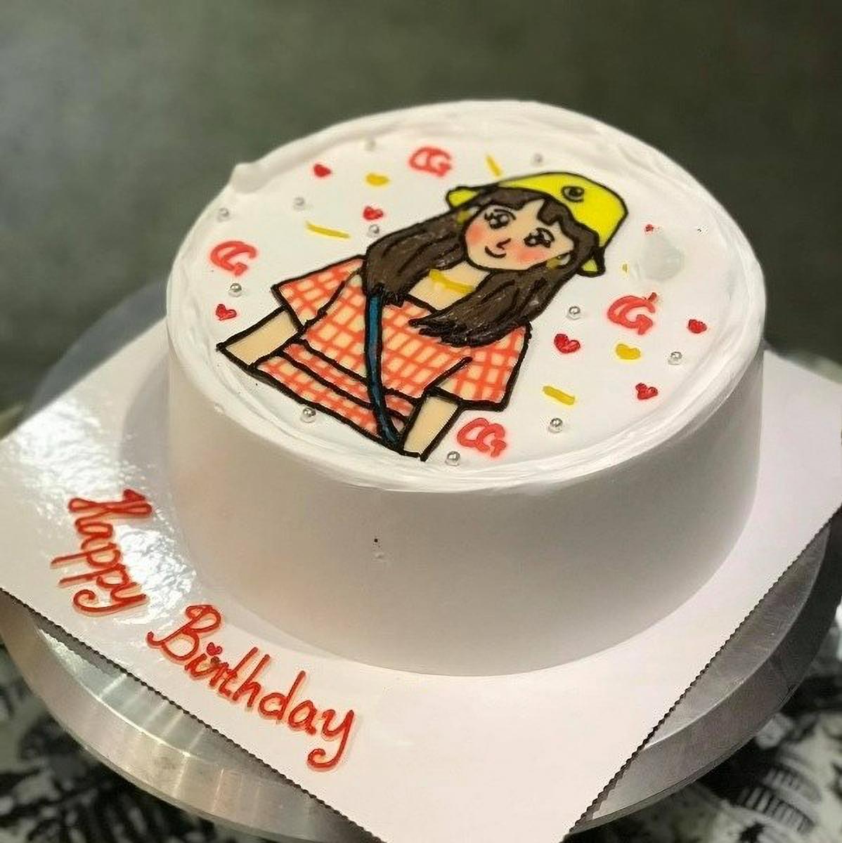 Tặng bánh sinh nhật cho bạn thân nữ