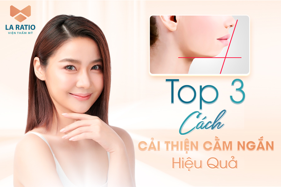 Top 3 cách cải thiện cằm ngắn hiệu quả