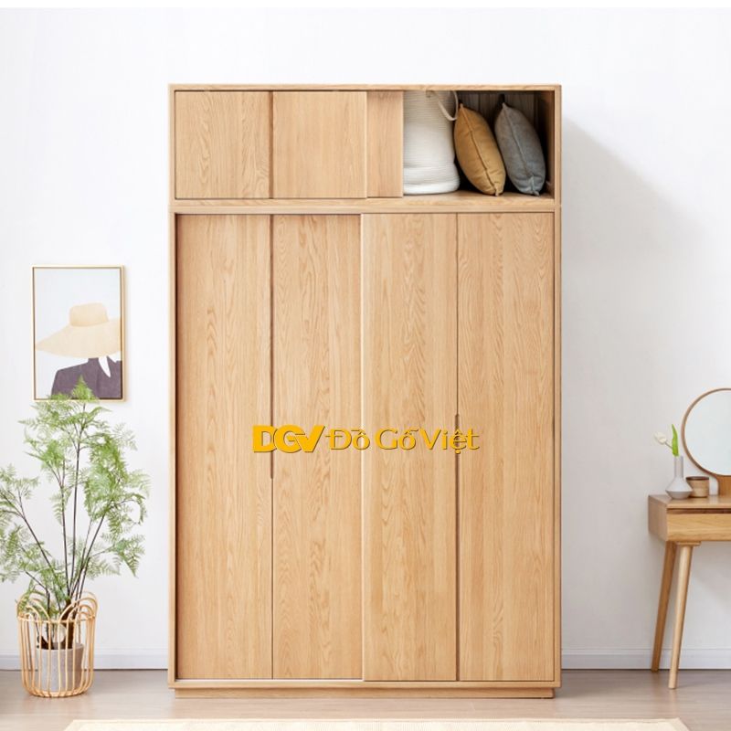 Tuyển tập 10 mẫu tủ áo cửa lùa đẹp nhất 2023