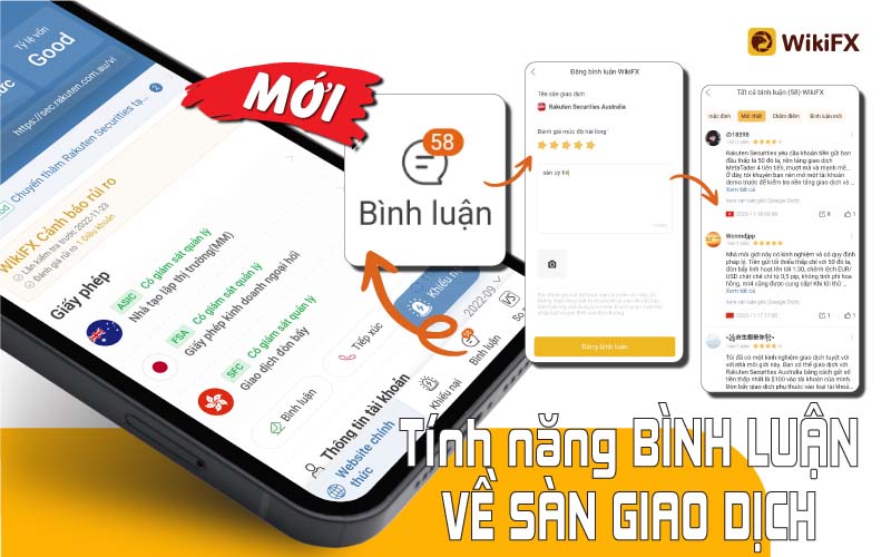 Ứng dụng WIKIFX cập nhật phiên bản mới, tính năng mới bạn cần biết