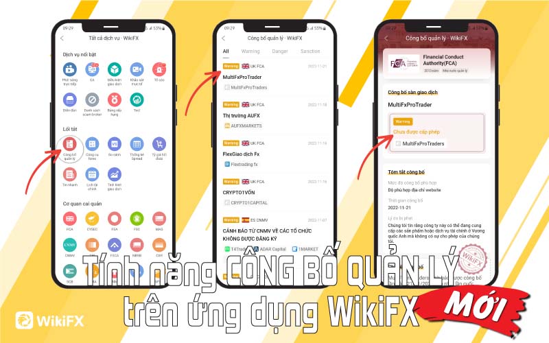 Ứng dụng WIKIFX cập nhật phiên bản mới, tính năng mới bạn cần biết