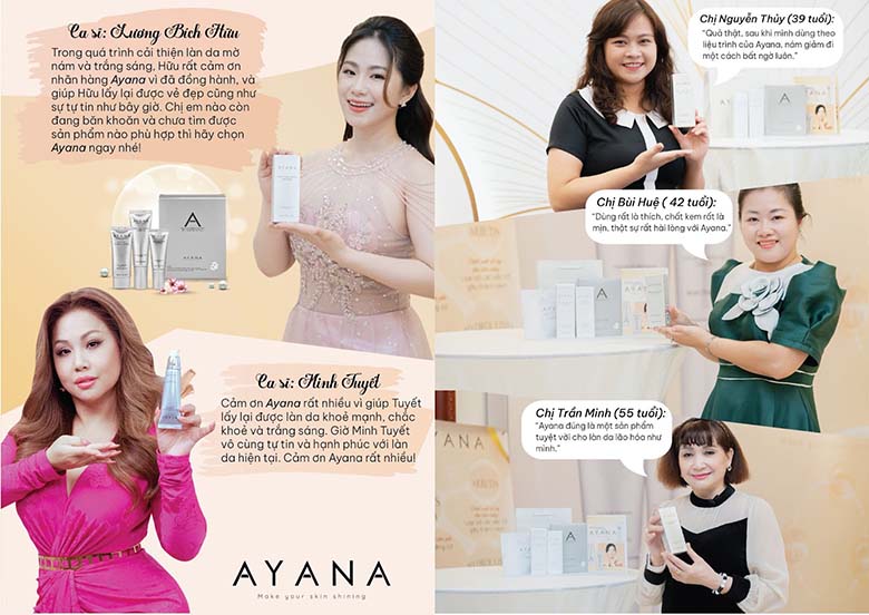 SỰ THẬT VỀ THÔNG TIN “KEM AYANA ĐƯỢC QUẢNG CÁO GIÚP TRỊ NÁM, TÀN NHANG”