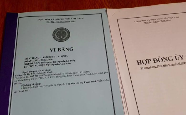 Vi bằng là gì? Dịch vụ lập vi bằng chuyên nghiệp Luật Thành Công