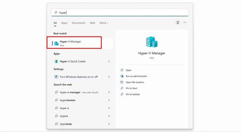 Hướng dẫn chi tiết cách tạo máy chủ ảo trên Win 11