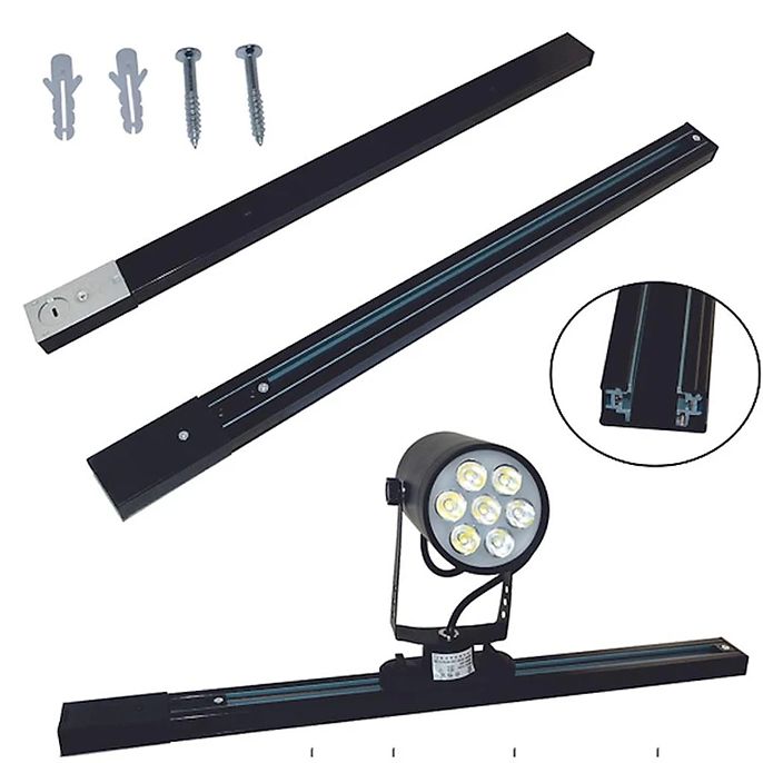 3 loại phụ kiện đèn rọi ray thông dụng nhất hiện nay