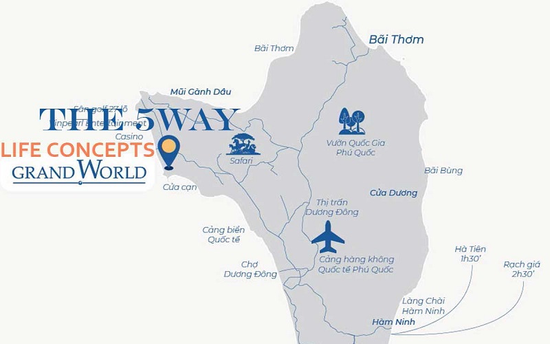 The 5 Way Phú Quốc – Siêu phẩm Condotel ấn tượng ven biển