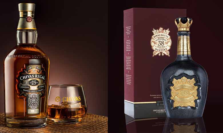 So sánh rượu chivas 25 và rượu chivas 28 - Sự khác biệt và đặc trưng của hai “huyền thoại”