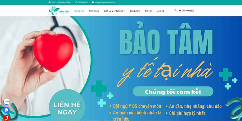 Y Tế Bảo Tâm - Dịch vụ truyền nước tại nhà TPHCM an toàn và uy tín