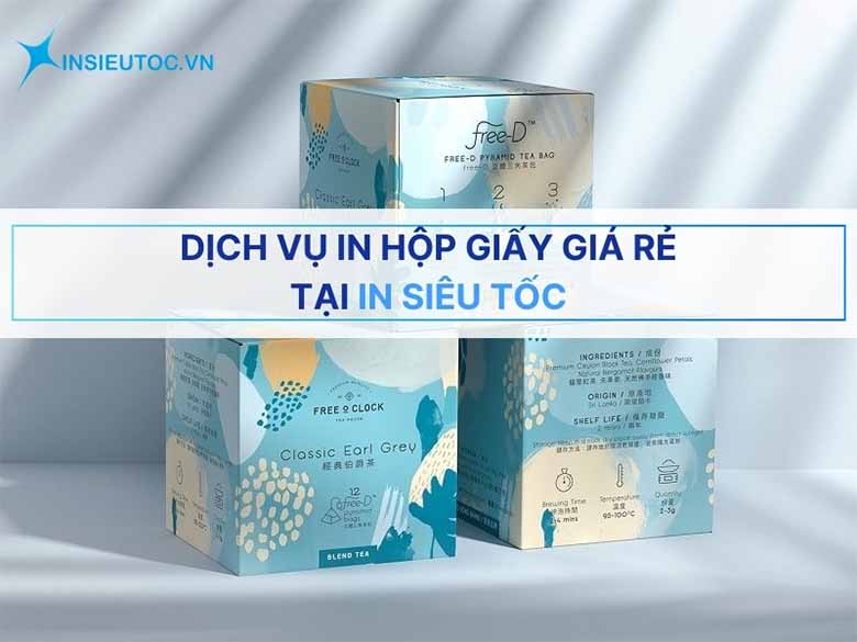 Top 5 xưởng in hộp giấy giá rẻ, chuyên nghiệp tại TPHCM