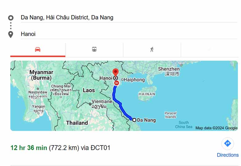 Top 5 Nhà Xe Đà Nẵng Đi Hà Nội Uy Tín, Giá Cả Phải Chăng