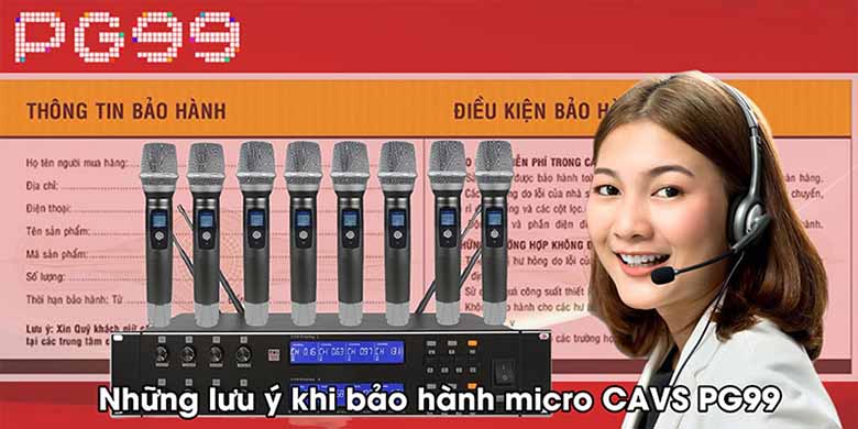 Quy trình bảo hành sản phẩm PG99