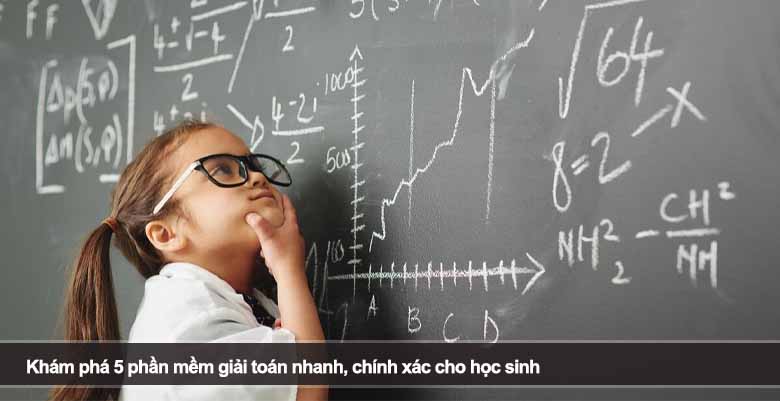 Khám phá 5 phần mềm giải toán nhanh, chính xác cho học sinh