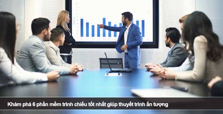 Khám phá 6 phần mềm trình chiếu tốt nhất giúp thuyết trình ấn tượng