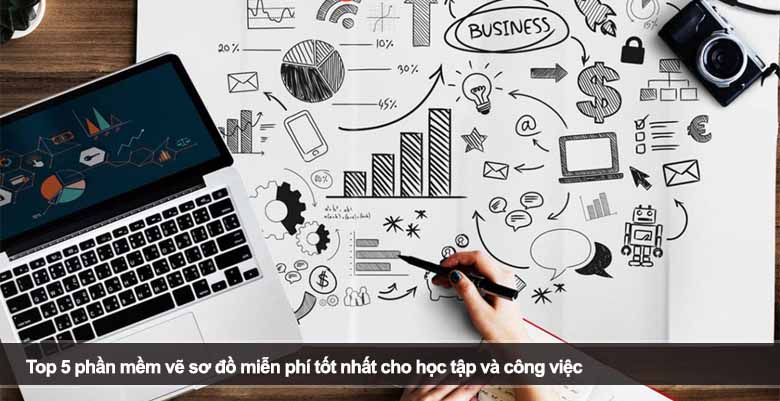 Top 5 phần mềm vẽ sơ đồ miễn phí tốt nhất cho học tập và công việc