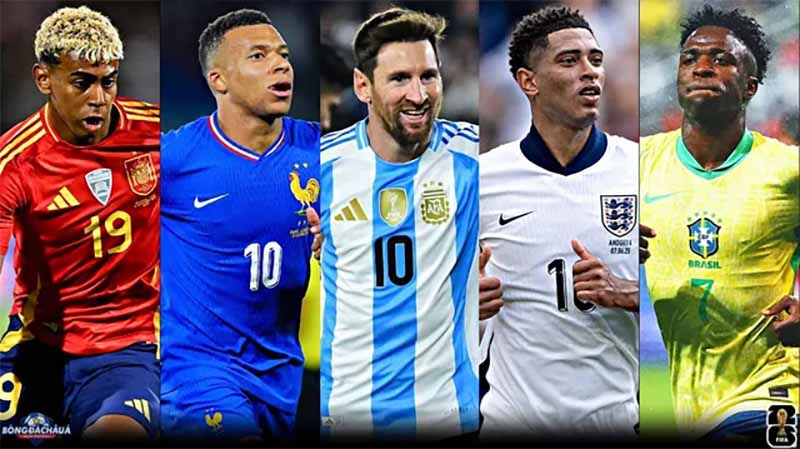 Top 5 ứng cử viên vô địch World Cup 2026 sáng giá nhất 