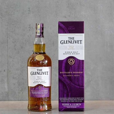 Rượu Glenlivet Tím Xách Tay – Món Quà Biếu Tặng Đẳng Cấp